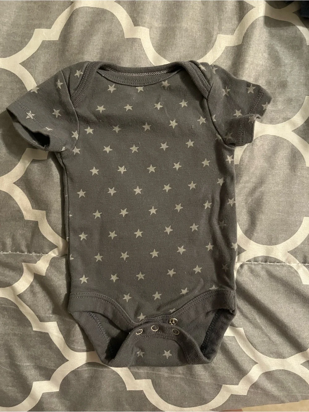 Carter's Yellow Lightning Bolt Zip-Front Footed One-Piece